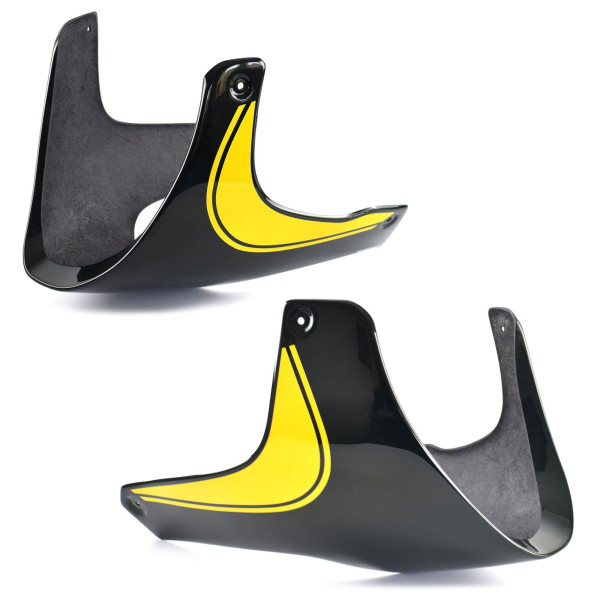 Pyramid Plastics Pyramid belly pan | candy green/metallic yellow | kawasaki z 900 rs 2024>current